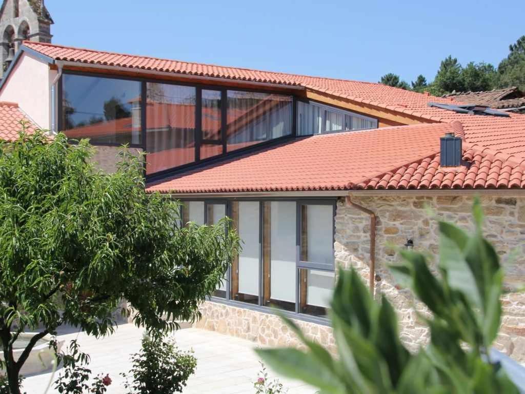 O Muino Casa Ferrador Ribeira Sacra Lägenhet Barantes Exteriör bild